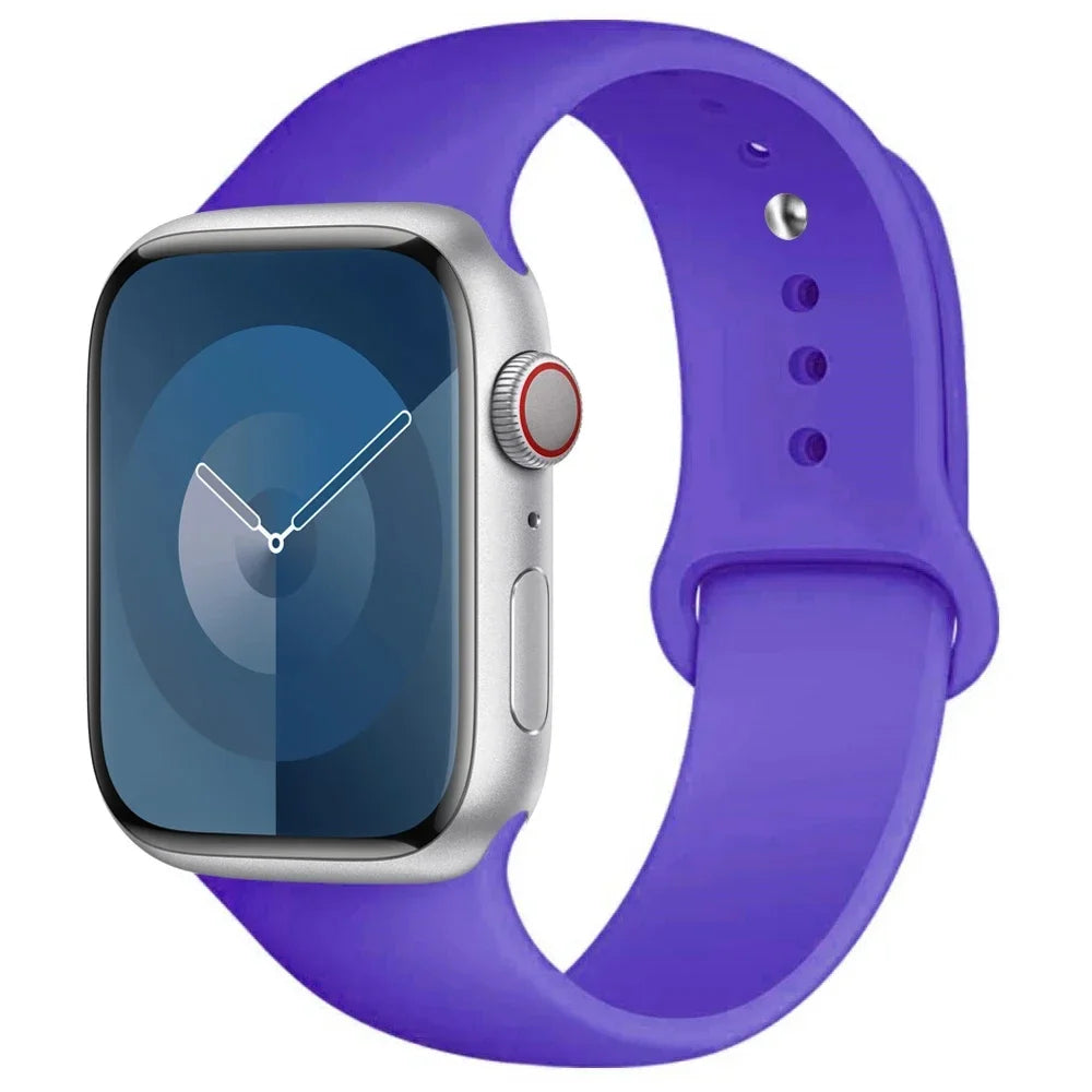 Bracelet en silicone pour Apple Watch - The Watch Sphere