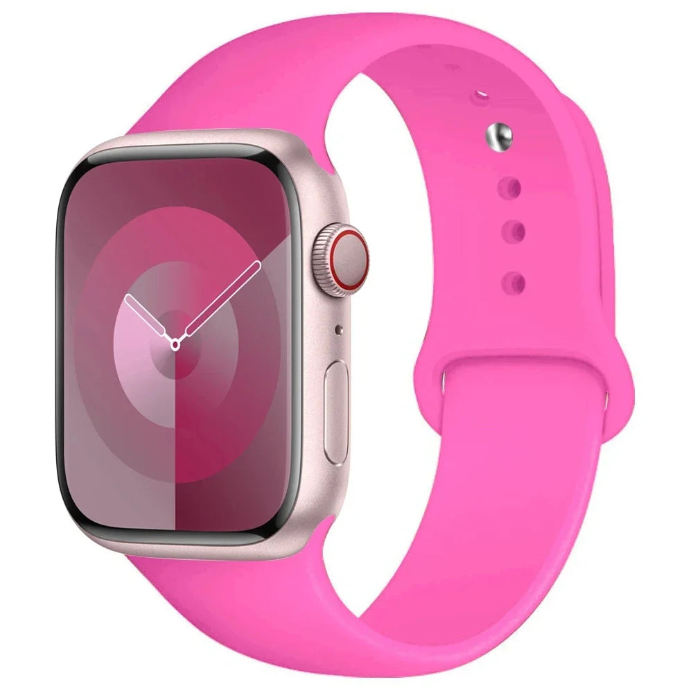 Bracelet en silicone pour Apple Watch - The Watch Sphere