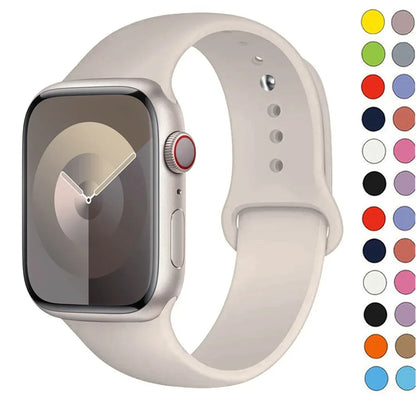 Bracelet en silicone pour Apple Watch - The Watch Sphere