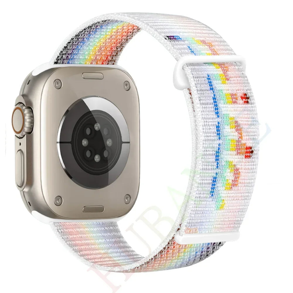Bracelet en nylon à boucle pour Apple Watch - The Watch Sphere