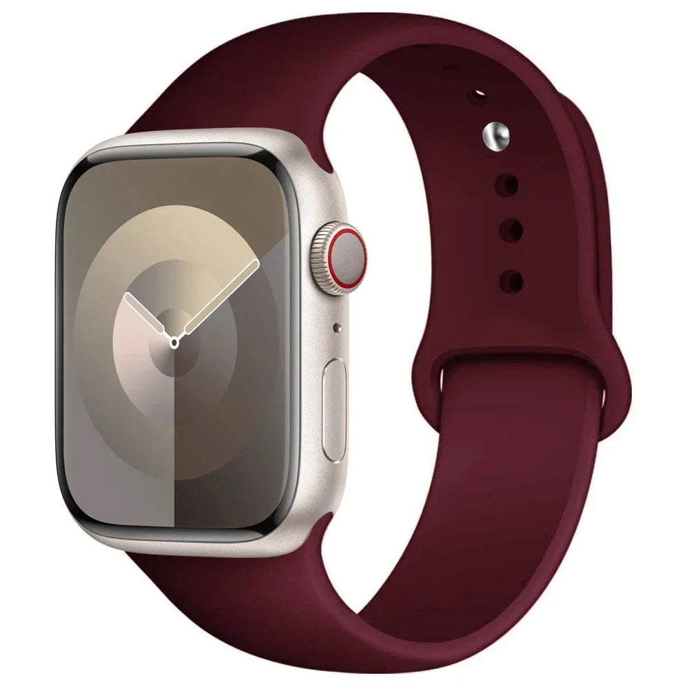 Bracelet en silicone pour Apple Watch - The Watch Sphere