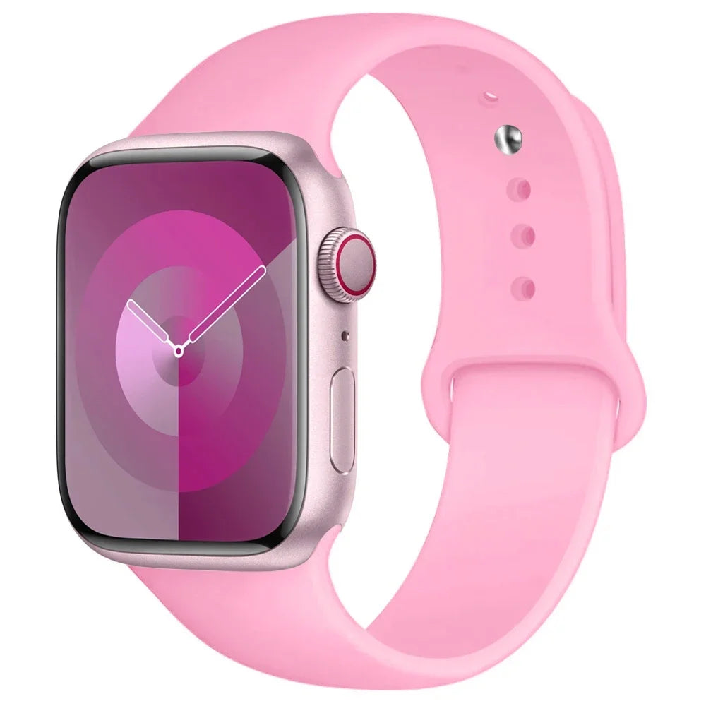 Bracelet en silicone pour Apple Watch - The Watch Sphere