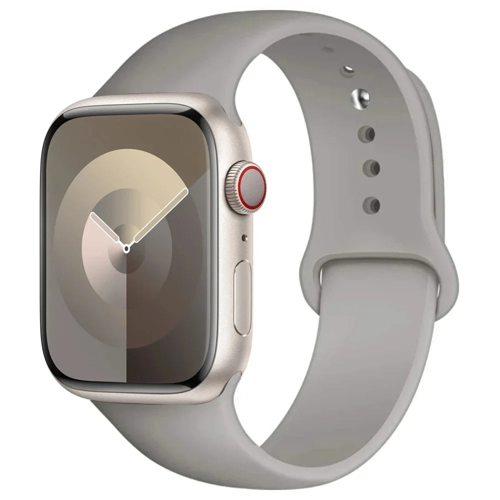 Bracelet en silicone pour Apple Watch - The Watch Sphere