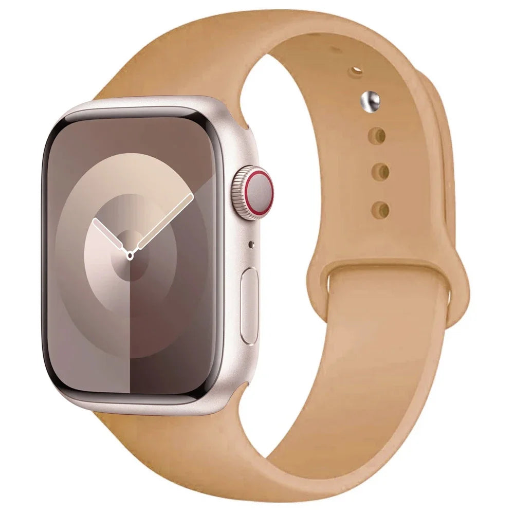 Bracelet en silicone pour Apple Watch - The Watch Sphere