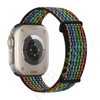 Bracelet en nylon à boucle pour Apple Watch - The Watch Sphere