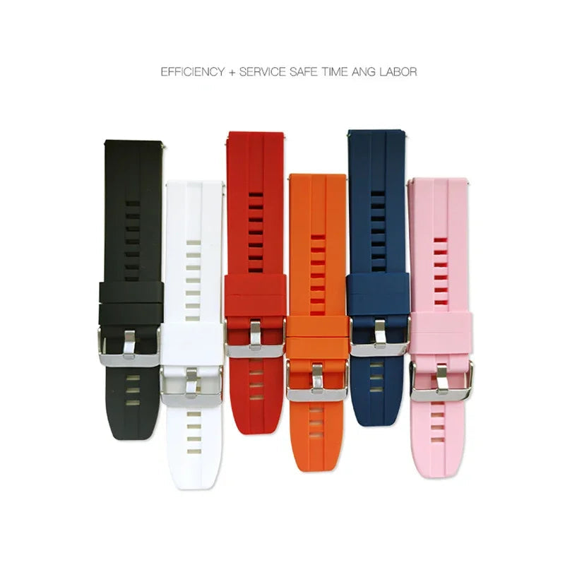 Bracelet en silicone 20mm/22mm The Watch Sphere